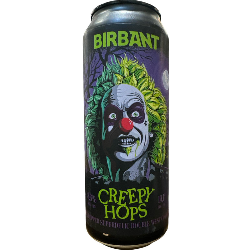 BIRBANT CREEPY HOPS ULTRA-HOPPED SUPERDELIC DOUBLE WEST COAST IPA 500ml