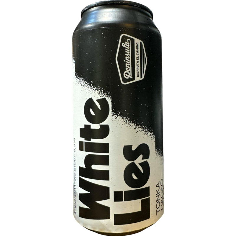 PENINSULA / WHITE LIES  IMPERIAL WHITE STOUT WITH TONKA BEAN, COCOA &COFFE 440ml