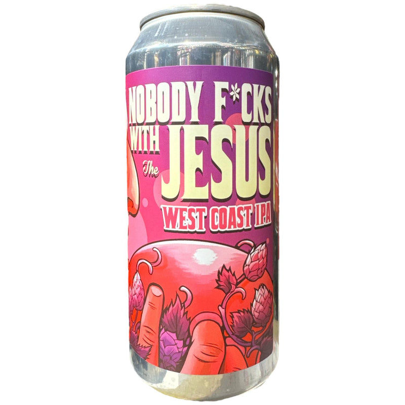 LAUGAR / LA QUINCE - NOBODY FUCKS WITH THE JESUS - WEST COAST IPA - 44CL