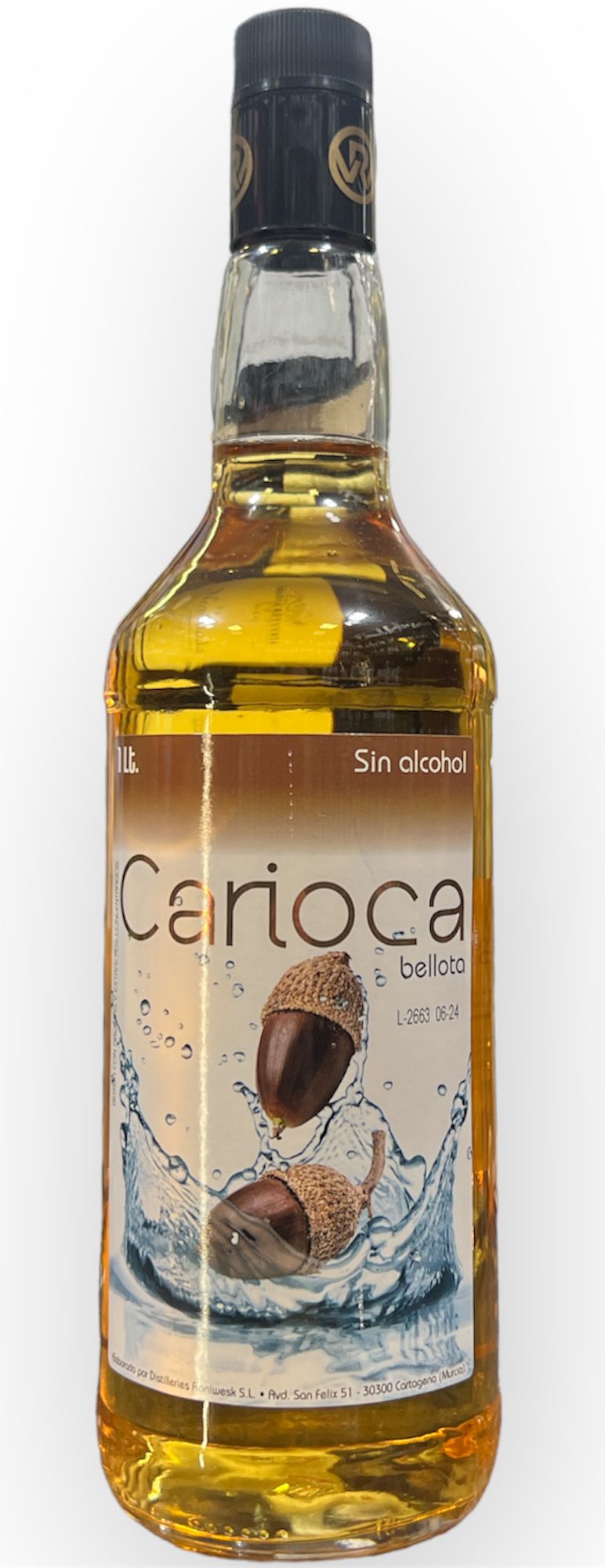 CARIOCA LICOR BELLOTA SIN ALCOHOL 1LT