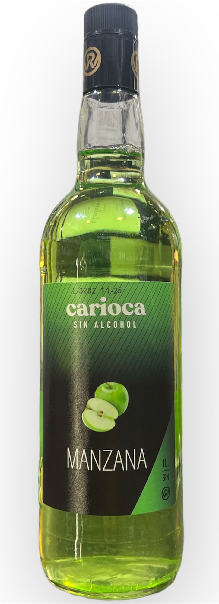 CARIOCA LICOR MANZANA SIN ALCOHOL 1LT