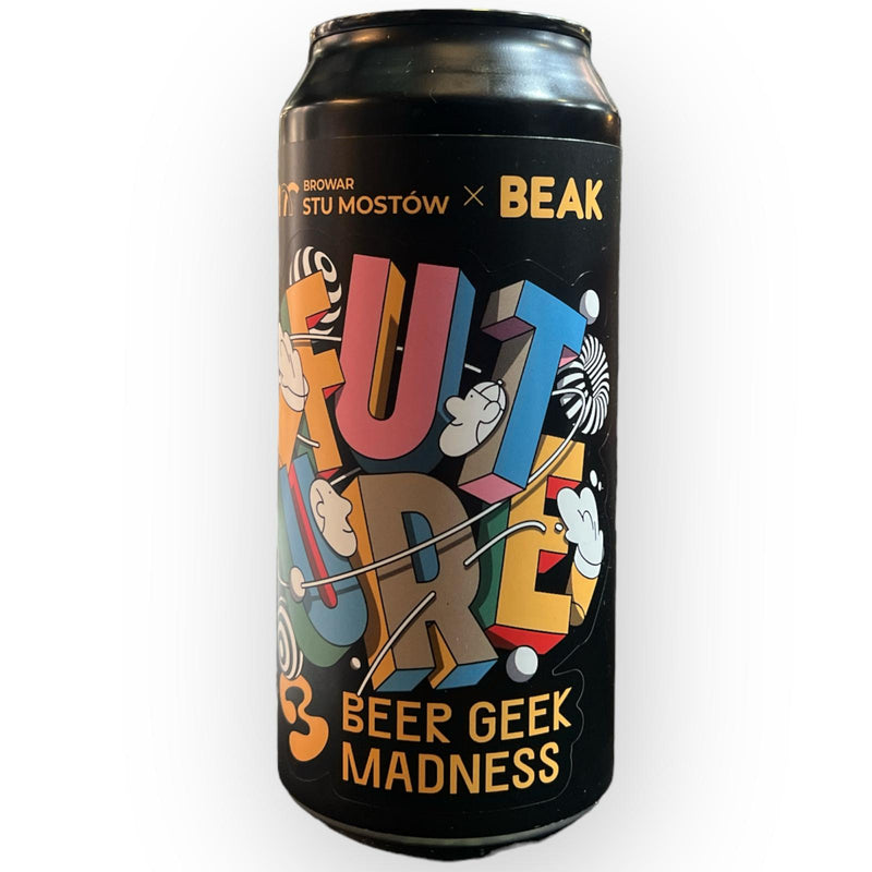 STU MOSTOW W/ BEAK WEST COAST DOBLE IPA 440ml