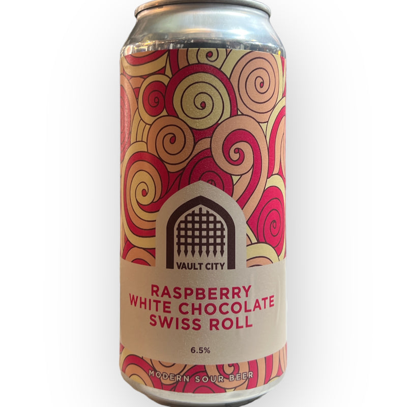 VAULT CITY RASPBERRY WHITE CHOCOLATE SWISS ROLL SOUR 440ml