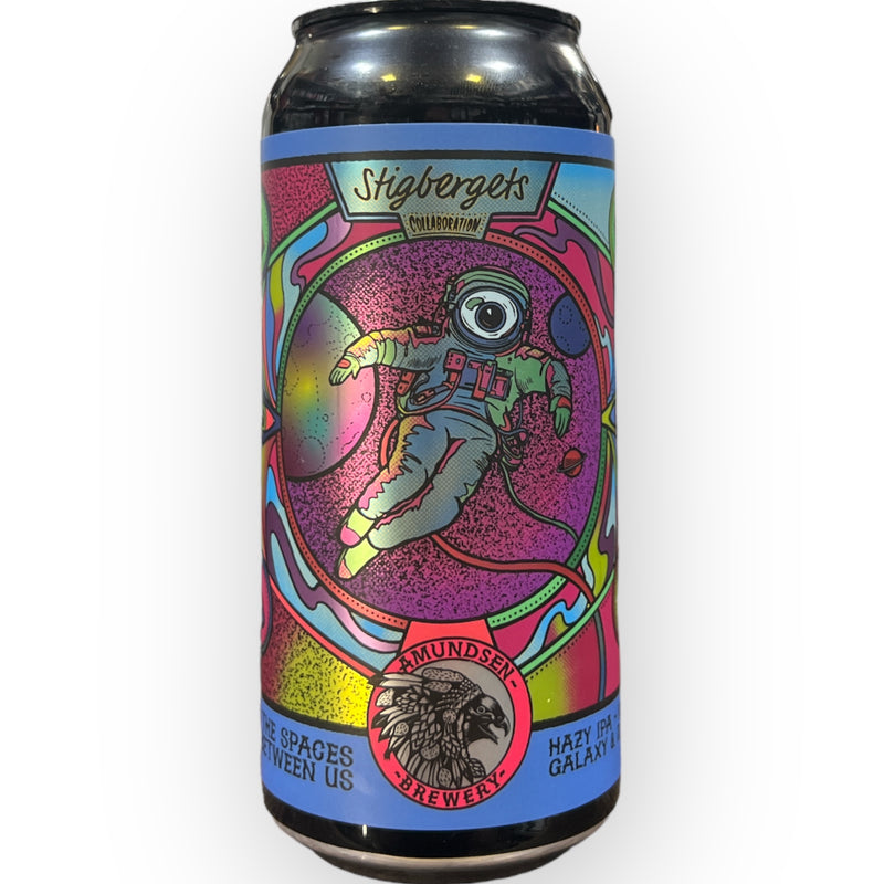 STIGBERGETS W/ AMUNDSEN THE SPACES BETWEEN US HAZY IPA 440ml