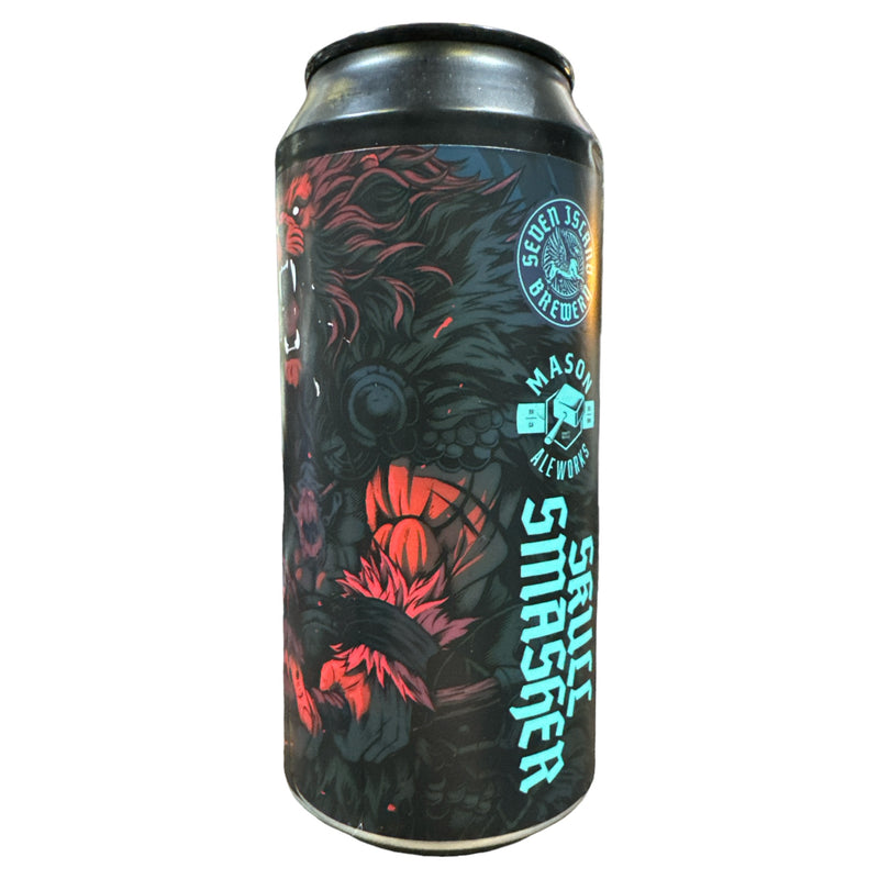 SEVEN ISLAND W/ MASON ALEWORKS SKULL SMASHER DDH NEW ENGLAND DOUBLE IPA 440ML