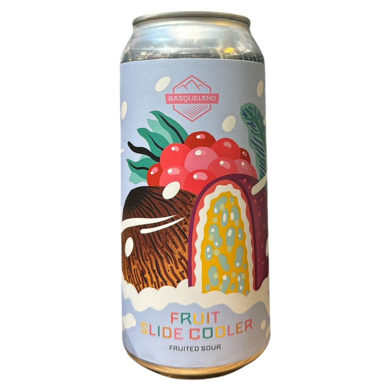 BASQUELAND FRUIT SLIDE COOLER FRUITED SOUR 440ML