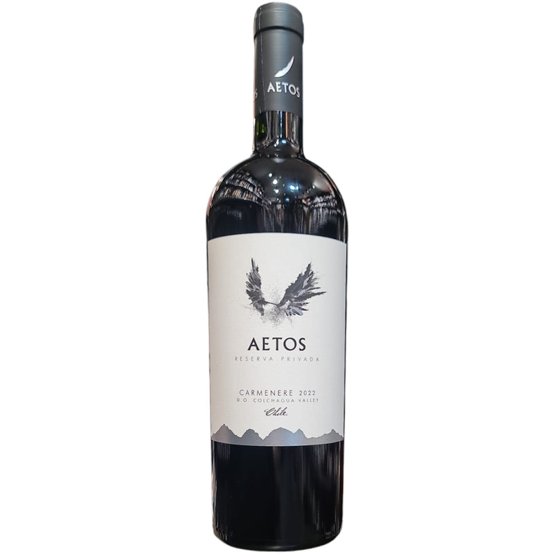 AETOS / CARMENERE 2022 - RESERVA PIVADA - D.O COLCHAGUA VALLEY - 75CL