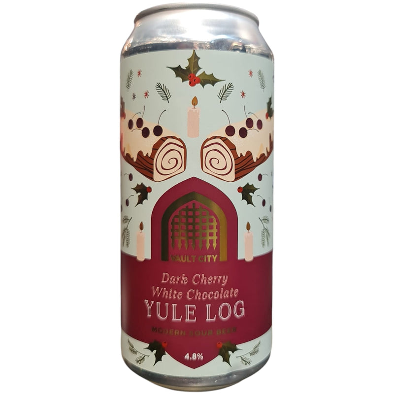 VAULT CITY / YULE LOG DARK CHERRY WHITE CHOCOLATE - MODERN SOUR BEER - 44CL