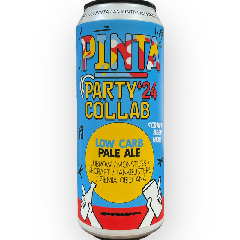 PINTA W/ LUBROW / MONSTERS / RECRAFT / ZIEMIA OBIECANA PARTY COLAB '24 LOW CARB PALE ALE 500ml