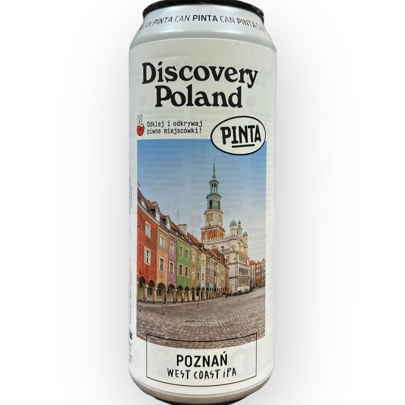 PINTA DISCOVERY POLAND POZNAN WEST COAST IPA 500ml