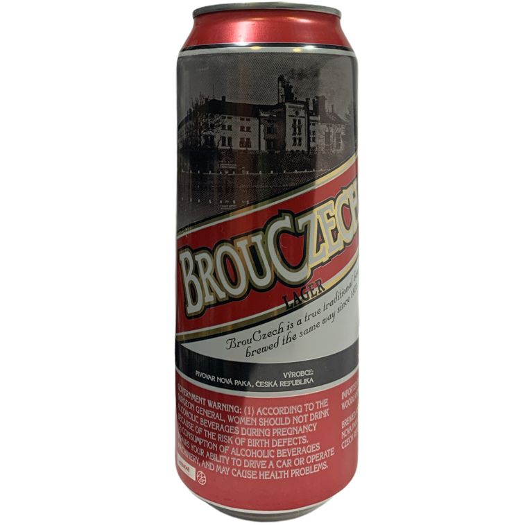 NOVOPACKE BROUCZECH LAGER 500ML