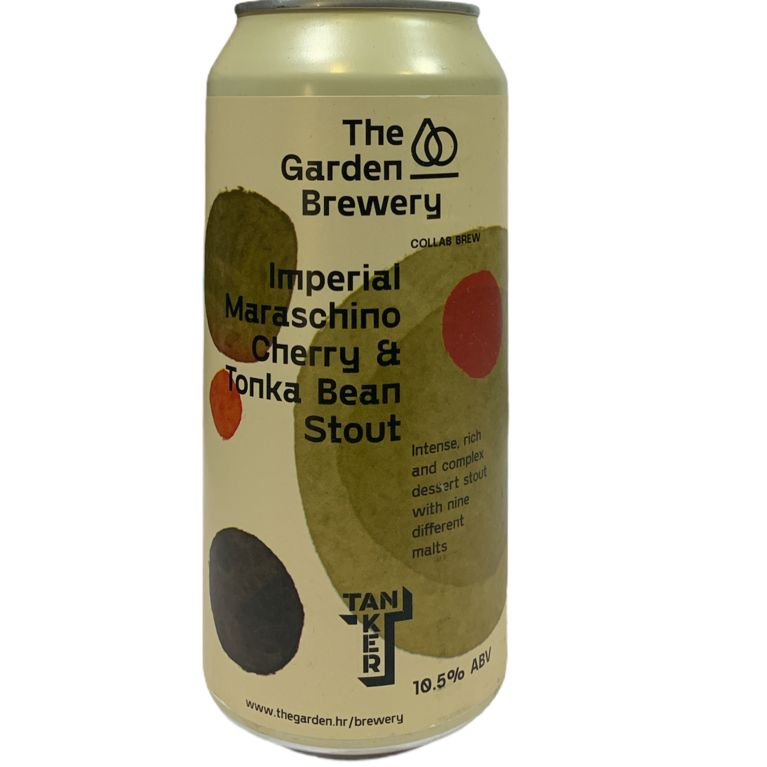 THE GARDEN BREWERY IMPERIAL MARASCHINO CHERRY & TONKA BEAN STOUT