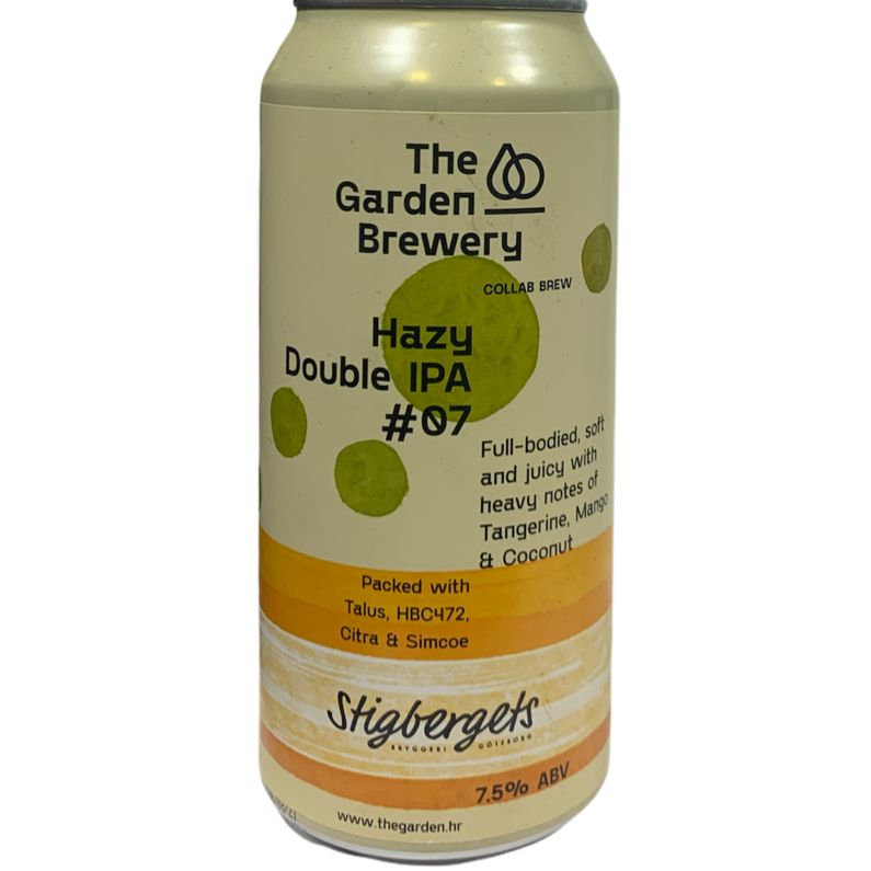 THE GARDEN HAZY DOUBLE IPA