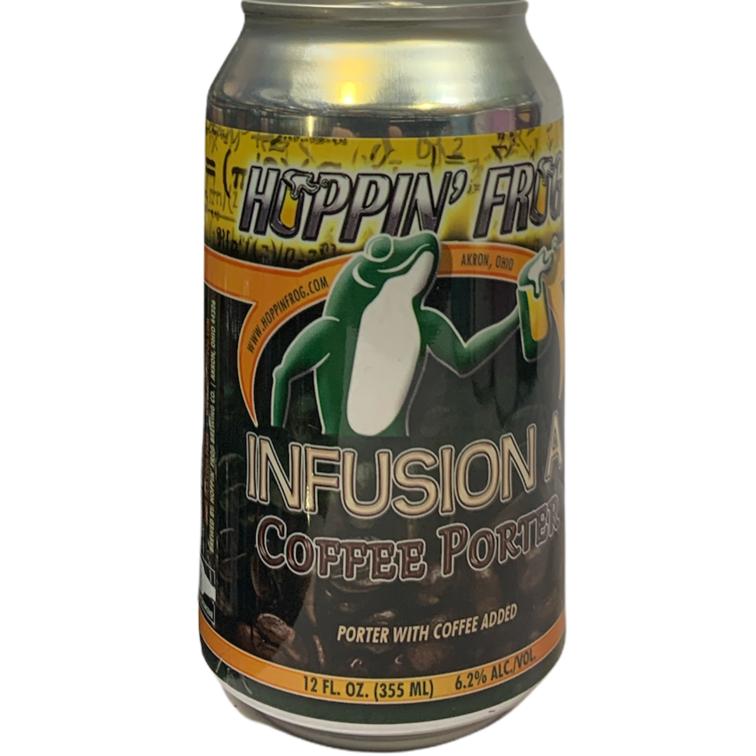 HOPPIN FROG INFUSION A COFFE PORTER 355ML