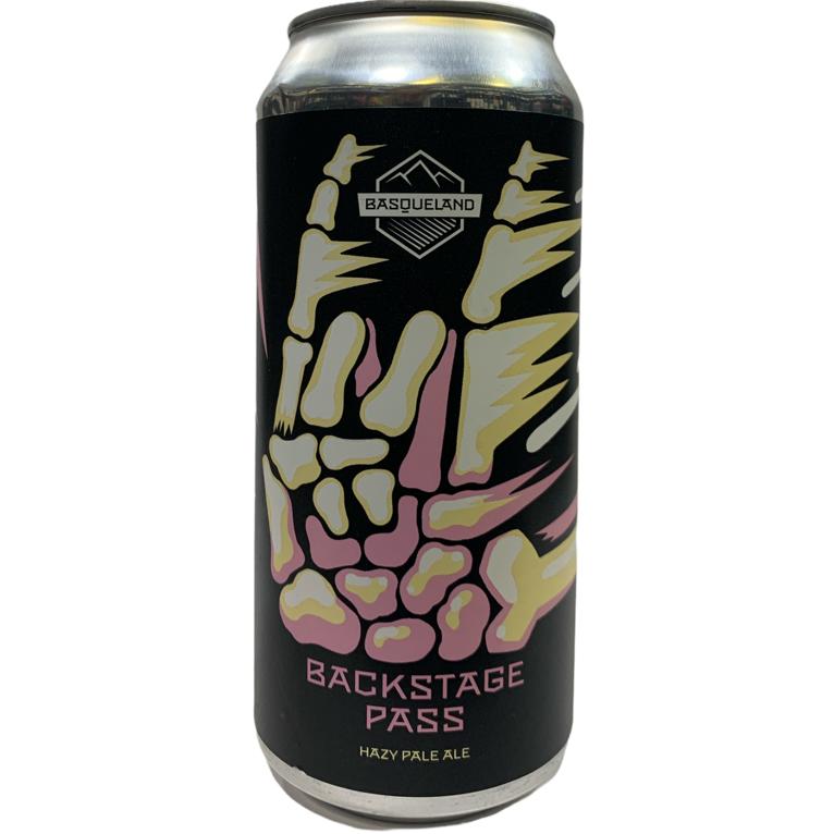 BASQUELAND BACKSTAGE PASS HAZY PALE ALE 440ML